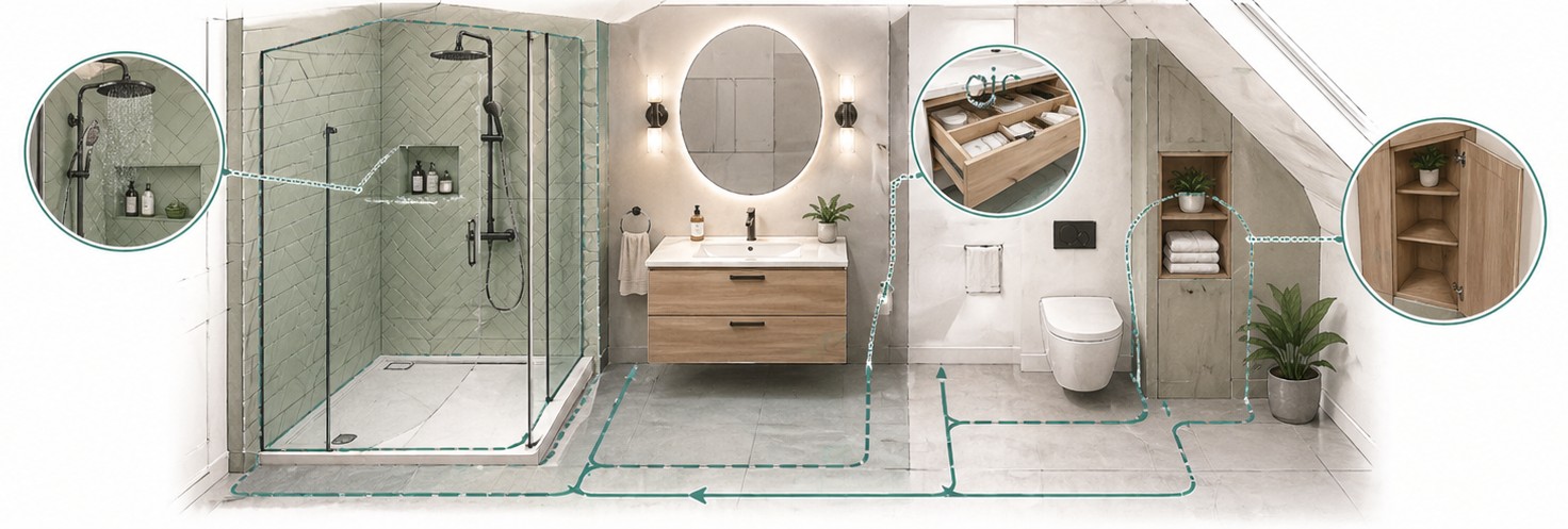 flowlogic in action - bathroom